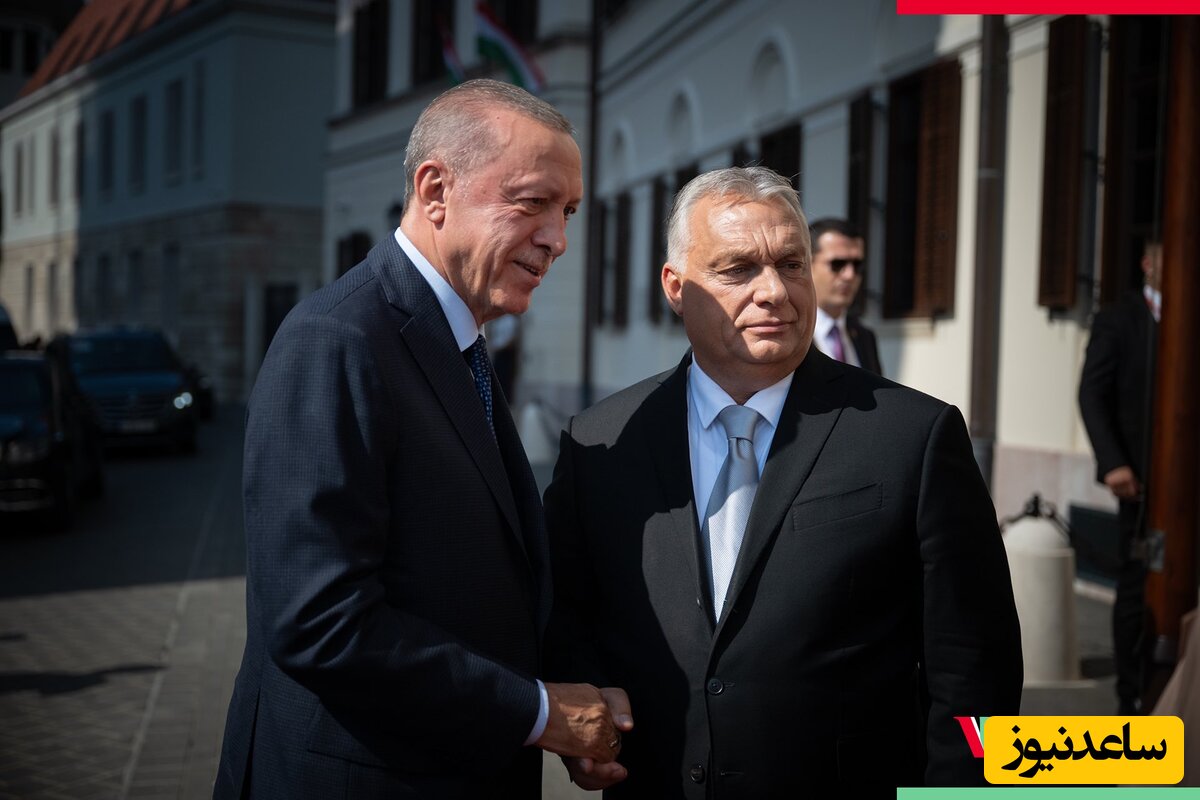 اردوغان و نخست وزیر مجارستان