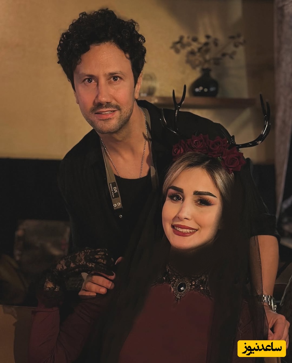 سوال عجیب یکی از طرفداران از سپیده بزمی‌پور؛ از شاهرخ جدا شدی؟/+ واکنش جالب همسر شاهرخ استخری