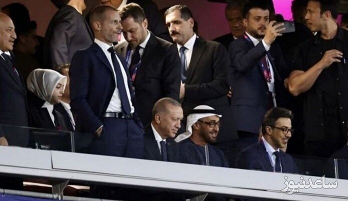 اردوغان و رئیس امارات متحده عربی