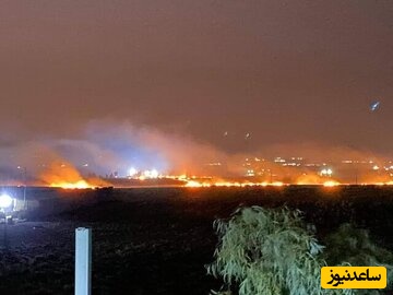 تصاویر ماهواره‌ای از اصابت موفق موشک‌های ایران به پایگاه‌های آمریکا