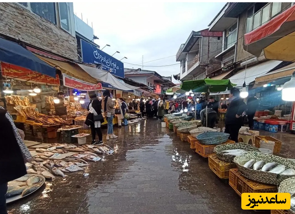 سفر به ایران قدیم؛ مغازۀ برنج‌فروشی در شهر رشت؛ 120 سال قبل