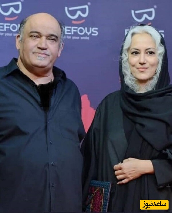 نادر سلیمانی و همسرش