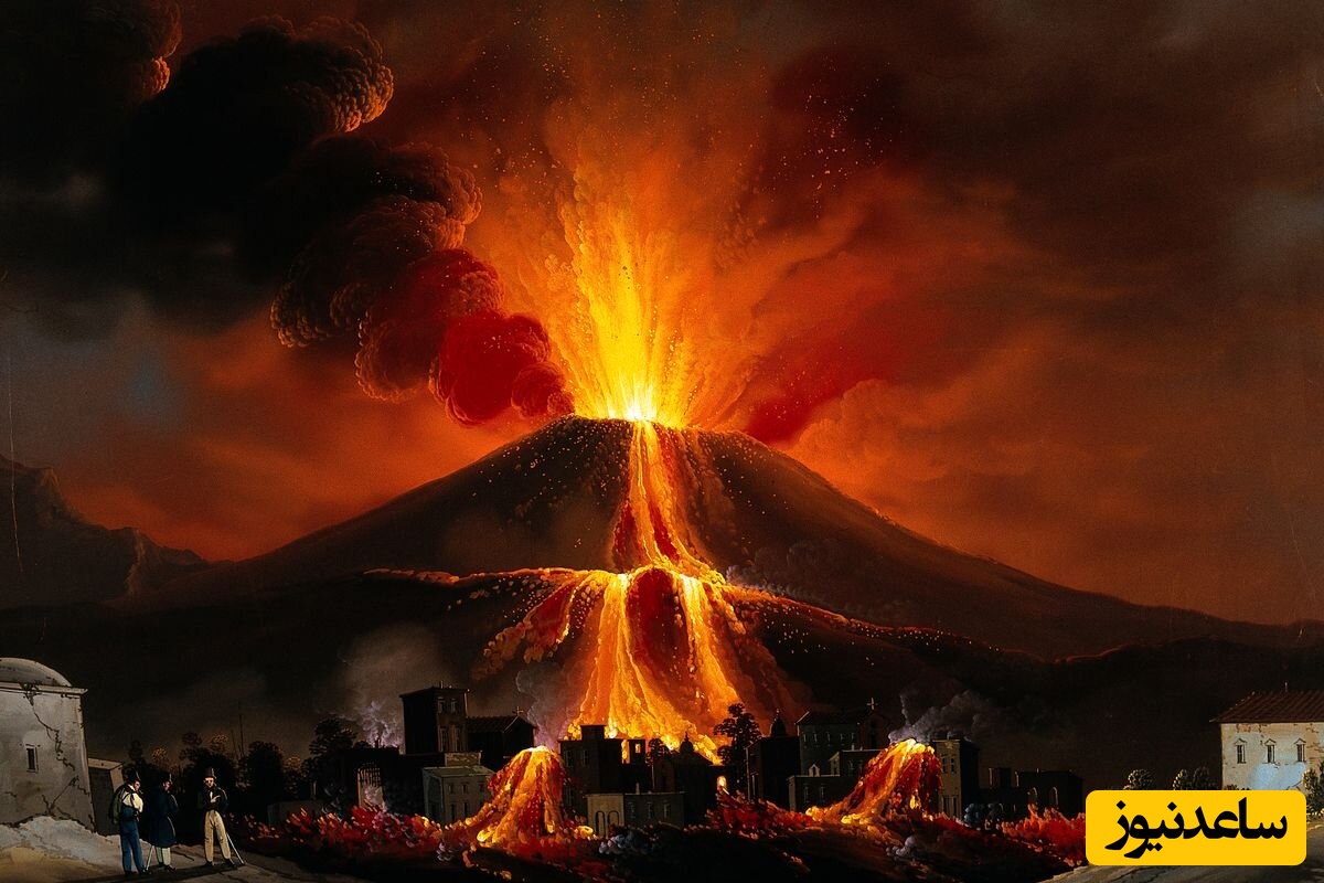 لحظه باورنکردنی عبور شهاب‌سنگ همزمان با انفجار آتشفشان در فیلیپین / اتفاقی که فقط یک‌بار دیده شد + فیلم