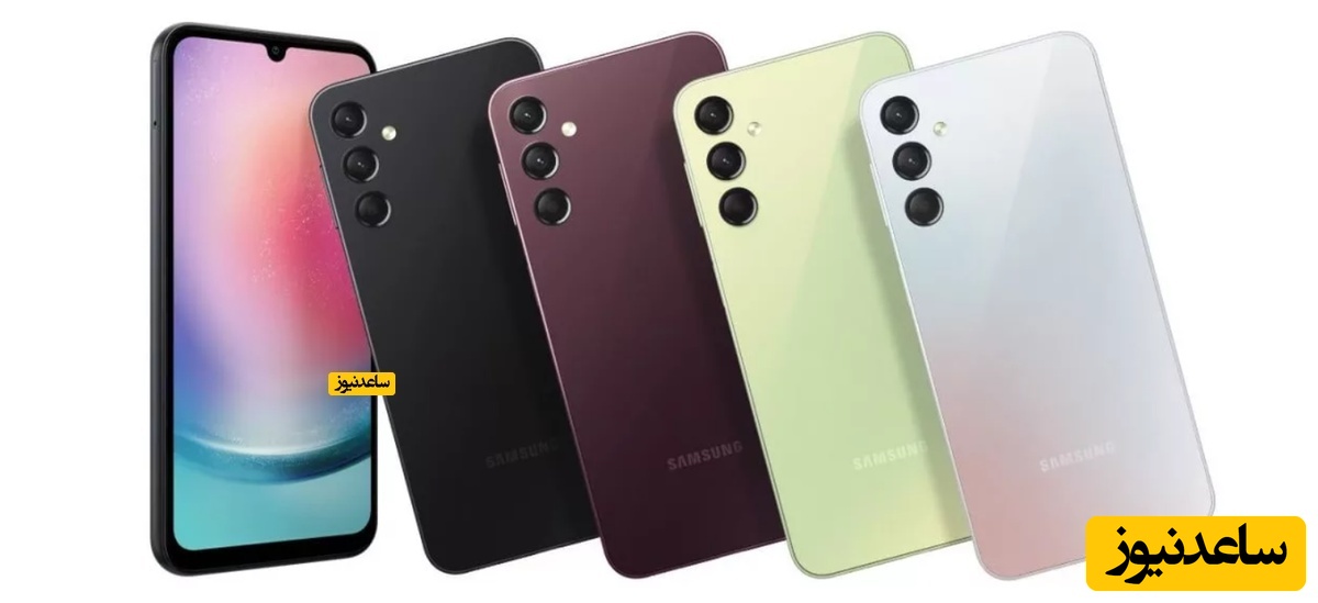 گلکسی A24 سامسونگ با لرزشگیر اپتیکال دوربین معرفی شد