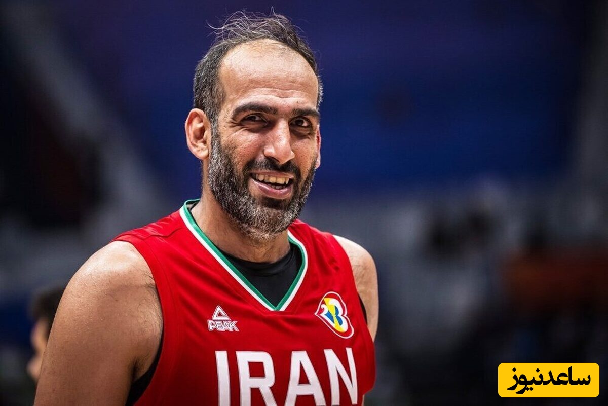 خلاقیت خنده دار حامد حدادی، پیشکسوت 2متری بسکتبال ایران بعد سرقت گوشی‌اش: دست به دست کنید برسه به آقا دزده خودم خریدارم😂+عکس