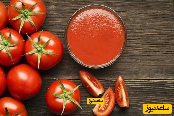 پوستر تهیه ماسک مو با گوجه فرنگی 