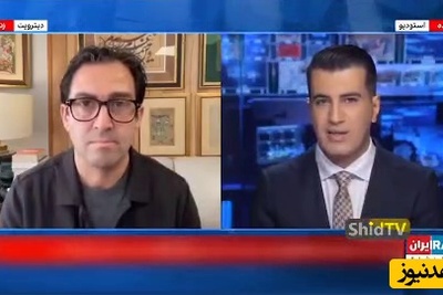 اینترنشنال، بی‌شرف‌ترین رسانه در کل جهان/ دفاع تمام قد مجری این شبکه از آمریکا به خاطر کشتن دانش‌آموزان میناب+ ویدیو