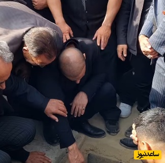 اشک های جگرسوز رفیق فرامرز عزیزی جوان بدنساز پَرپَر شده + فیلم / خدا صبر بده