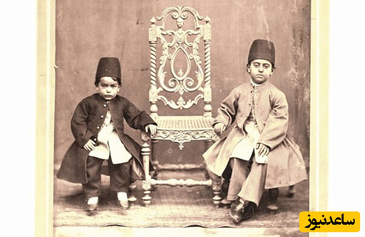 سفر به عصر قاجار؛ تصاویر دیده‌ نشده کودکان دوره قاجار / لباس‌های بزرگسالانه بر تن کودکان خردسال + عکس