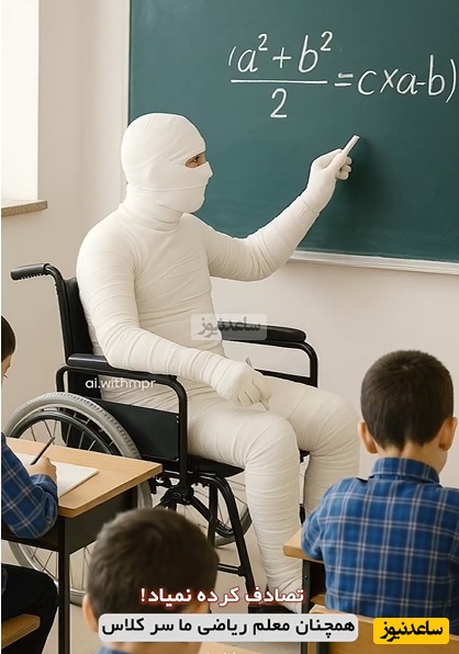 تصادف؟ استراحت؟ نیومدن سر کلاس؟؛ لطفا با معلمهای ریاضی از این شوخیا نکنین😂+ویدیو