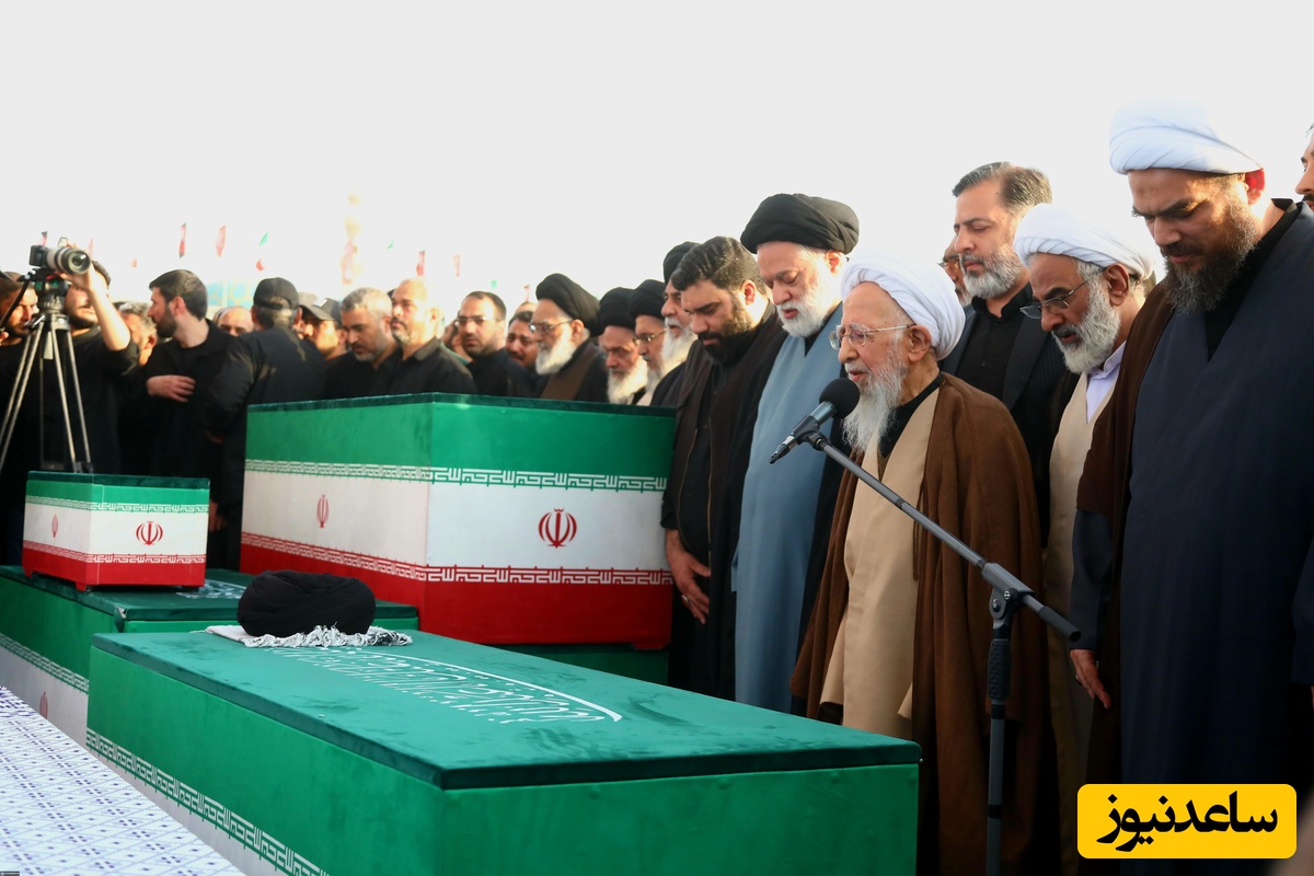 راز چند جمله که آیت‌الله جوادی آملی چند بار با بغض تکرار کرد؛ رمزگشایی از حرکت دست معنادار ایشان هنگام اقامه نماز بر پیکر رهبر شهید انقلاب