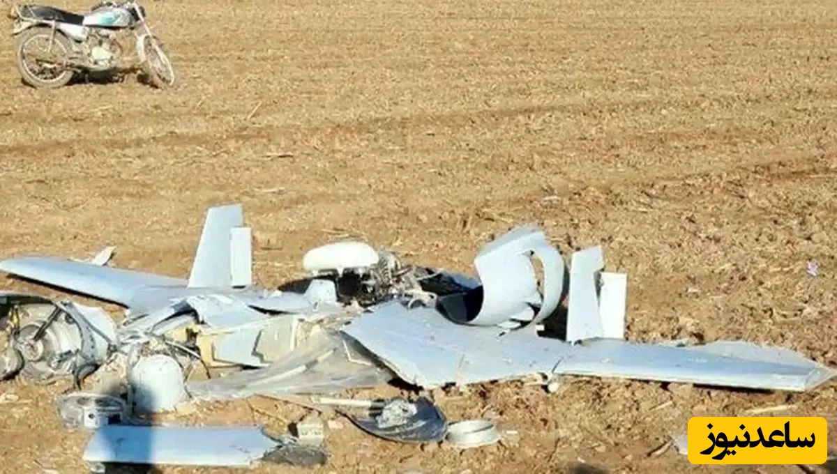 لحظه شکار و انهدام پهپاد هرمس در آسمان خمینی‌شهر