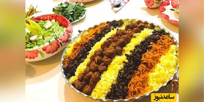 طرز تهیه ساطری پلو؛ پلو مخلوط خوش عطر و طعم خراسانی/ بهترین گزینه ناهار روز جمعه برای جمع خانوادگی+ عکس