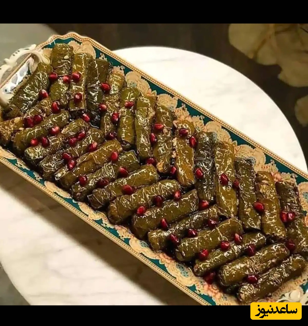 تزیین غذای ایرانی