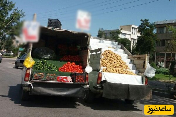 خلاقیت ناب یک میوه فروش دوره گرد ایرانی/ فروش آناناس با کارت ملی!+ویدیو