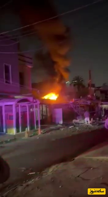 ببینید| برپا شدن آتش جهنمی در سفارت آمریکا!/ لانه‌های جاسوسی یکی یکی میسوزند+ ویدیو