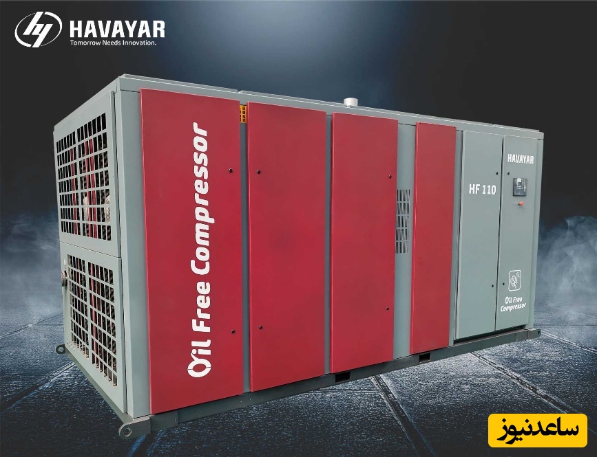 Oil-free screw compressor