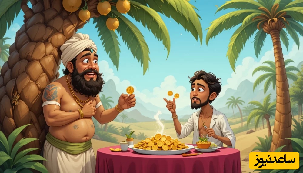 داستان‌های کوتاه / ماجرای خسیس و نذر فراموش شده: داستان جذاب ناهاری برای چهل پسر عمو