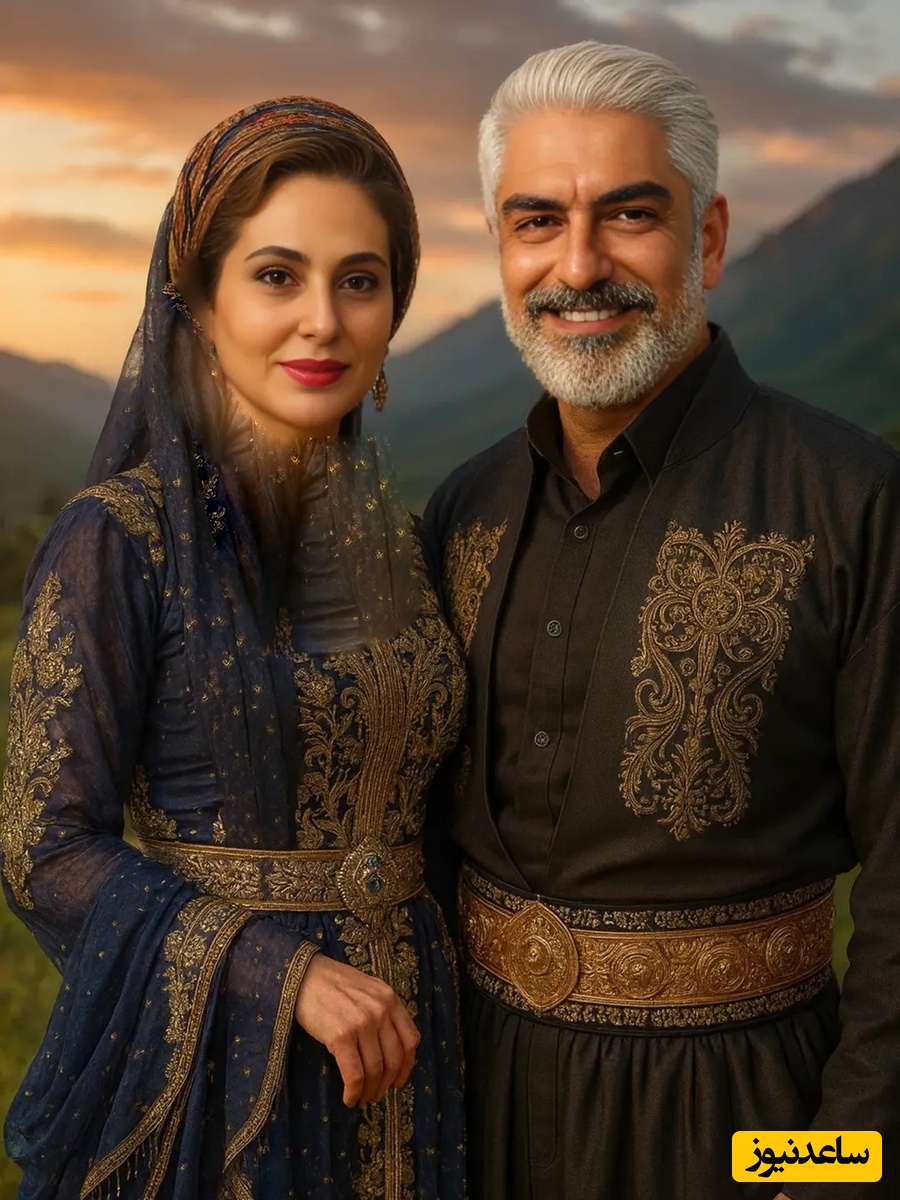 مهدی پاکدل و رعنا آزادی ور