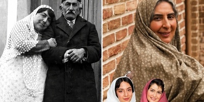 چهره واقعی بازیگران «بامداد خمار» در دوران قاجار! از منصور و رحیم نجار تا محبوبه، خجسته و دایه خانم