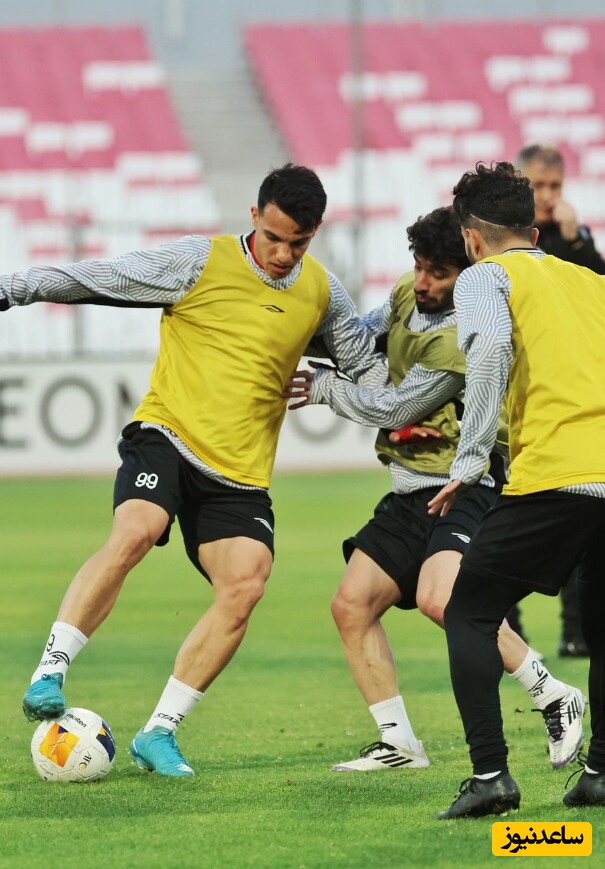 آخرین تمرینات تیم تراکتور قبل از دیدار با الخلدیه بحرین
