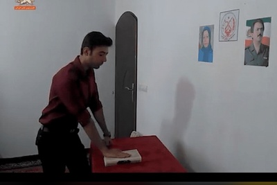 فیلمی که سند مجازات شد؛ انتشار ویدیوی بیعت وحید بنی‌عامریان، تروریستِ دیروز اعدام شده با سازمان منافقین