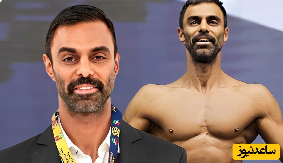 ویدیو | پای یه هادی چوپان دیگه وسطه / لحظه باشکوه دریافت مدال طلای بدنسازی مهدی ماهانی از دست حمید استیلی