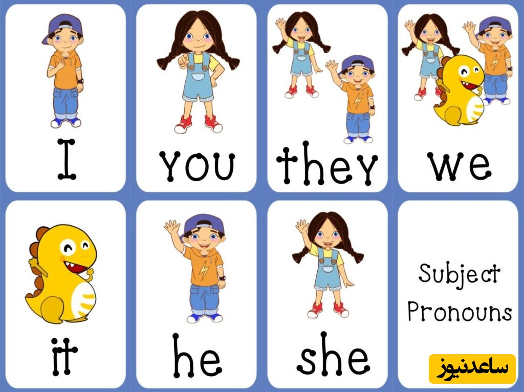 آموزش انگلیسی برای نوآموزان (معرفی خود با ضمیر+be)