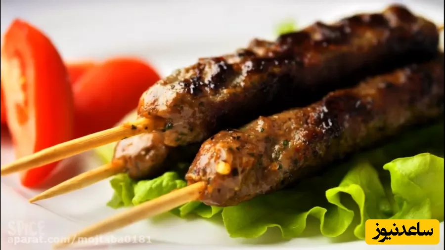 روش تهیه کباب تابه‌ای سیخی خوشمزه در منزل (سریع و آسان) + فیلم آموزشی