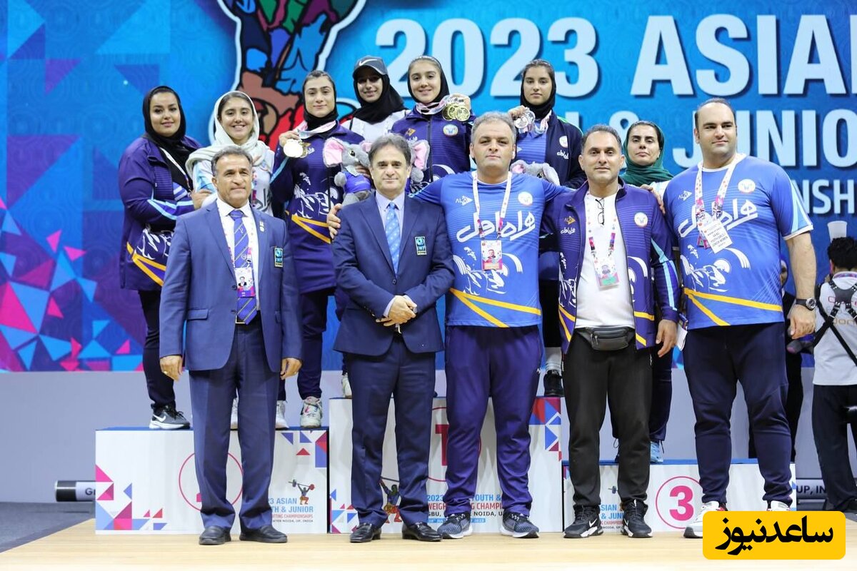 دختران وزنه‌بردار ایران در دهلی‌نو با کسب 5 طلای ناب افتخارآفرینی کردند