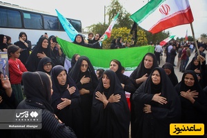 تشییع پیکر مطهر شهیده ایلماه بیلکی