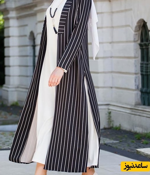 معرفی 10 استایل مانتو راه راه برای خانم های شیک پوش در تابستان 1404