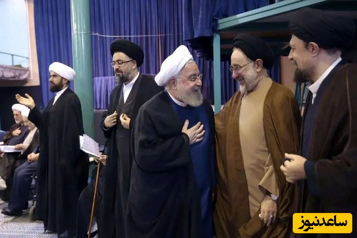 حسن روحانی: با بال چپم آقای خاتمی را زیر بالم گرفتم و او را بردم به بالا، به آسمان!