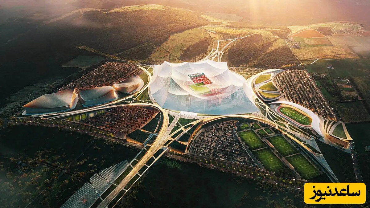 بزرگترین و پرهزینه‌ترین پروژه فوتبالی جهان/ استادیومی که برای ساختش 6تن طلا لازم است+عکس