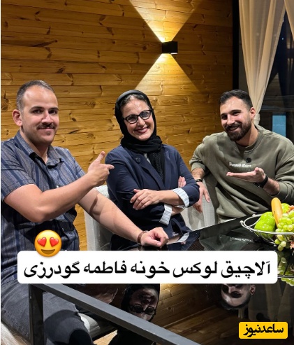 دکوراسیون آلاچیق چوبی و دلنشین  روف گاردن خانه فاطمه گودرزی؛ از نورپردازی به سبک کافی‌شاپ‌ها تا پرده‌هایی به سبک خانه‌های سوئیسی+ویدیو/ محشره👌