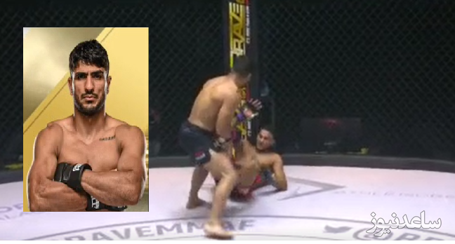 (فیلم) اعجوبه ای دیگر در رشته MMA از ایران / محمد سیفی حریف خود را به طرز وحشتناکی ناک اوت کرد