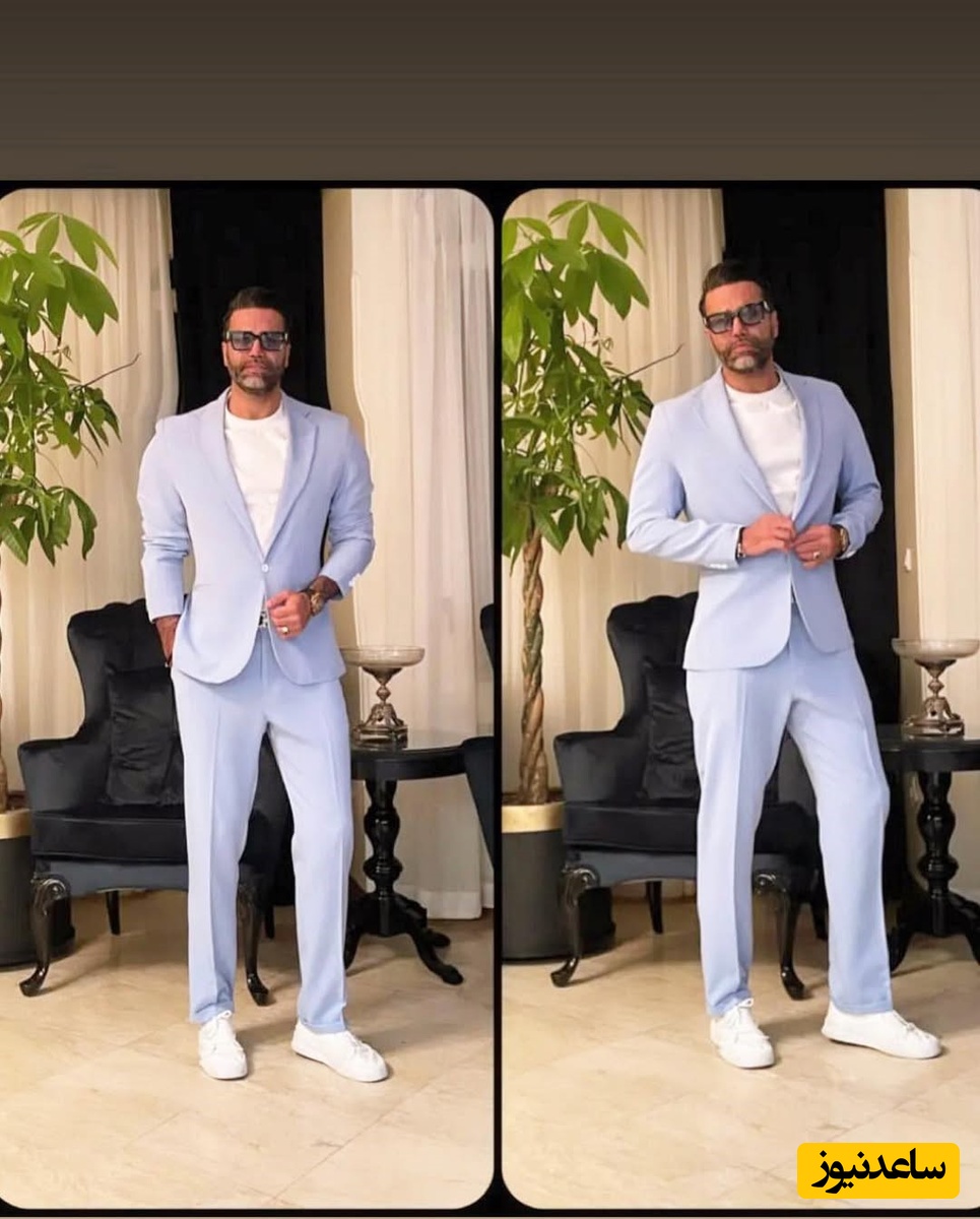 چیدمان منزل علیرضا نیک بخت واحدی