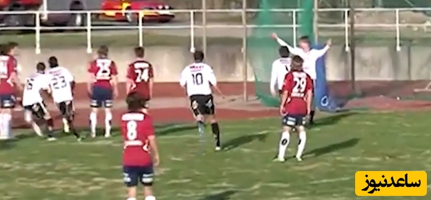 عجیب‌ترین گل به ثمر رسیده با ضربه سر