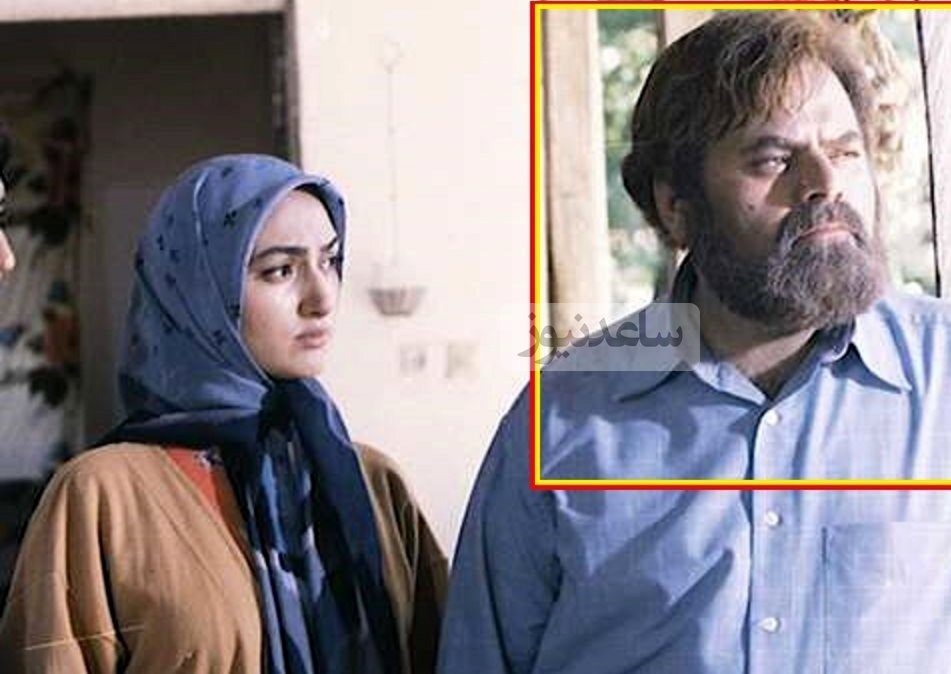 حضور بازیگر سریال «پس از باران» با واکر در مراسم تشییع محمد کاسبی