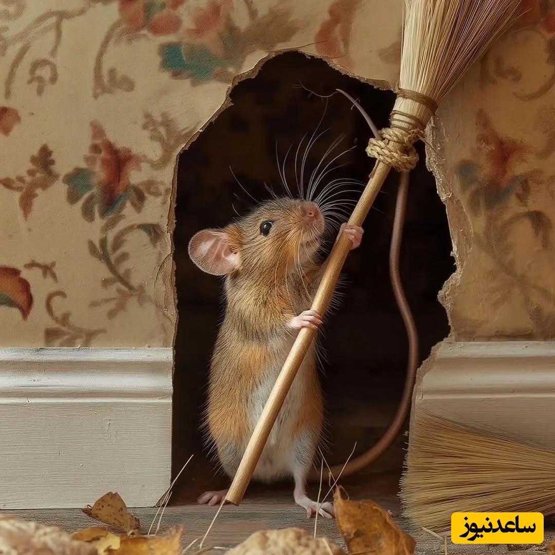 معنی و کاربرد ضرب المثل موش تو سوراخ نمیرفت جارو به دمش می بست به همراه معادل انگلیسی و داستان آن!