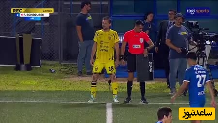 اتفاقی تاریخی در پاراگوئه؛ رئیس باشگاه در 51سالگی وارد زمین شد