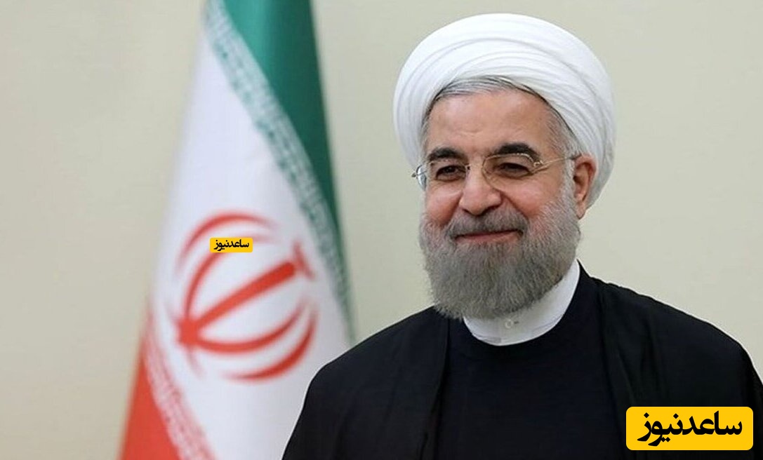 ژست پر غرور حسن روحانی در مجلس خبرگان در پی دلار نیم میلیون ریالی + عکس
