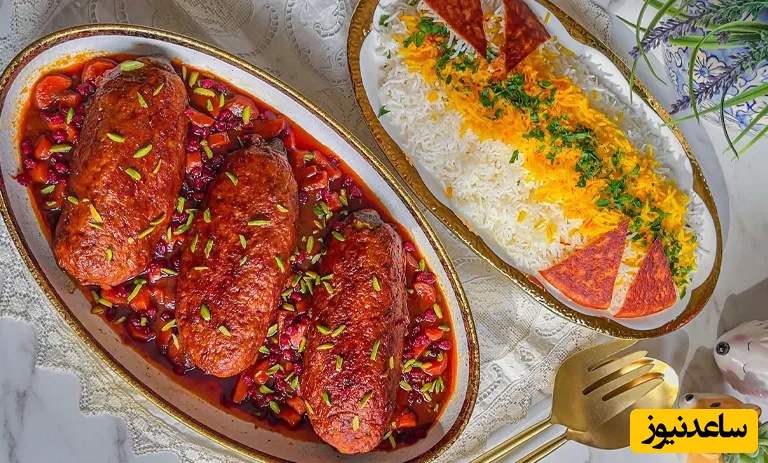 غذاهای گوشتی / طرز تهیه کباب ترش با مغز بادمجان خوشمزه با طعمی جدید + ویدئو