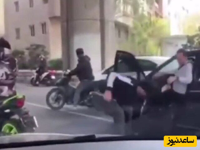 زورگیران اتوبان صدر دستگیر شدند+فیلم