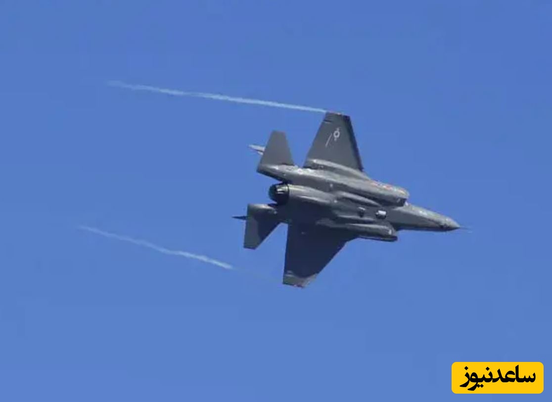 ببینید | تصاویر منتسب به سقوط جنگنده اف-15 آمریکایی