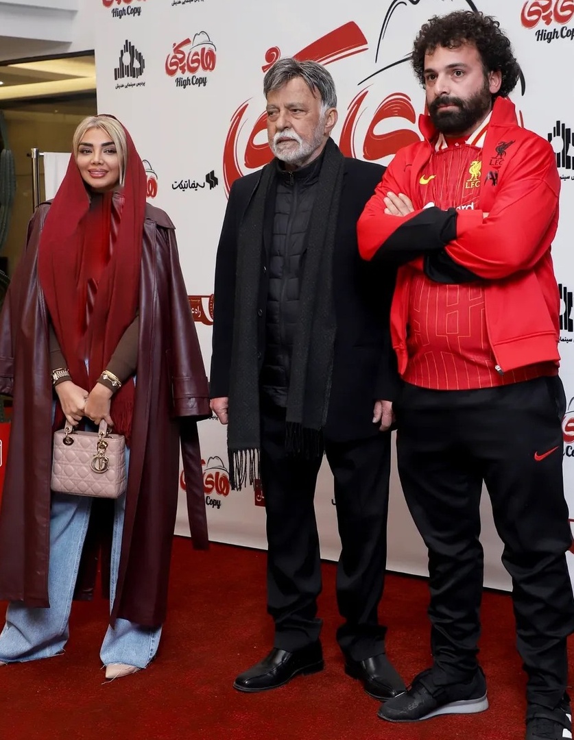 اکران روز: نگاهی به تیپ و استایل شیک و ایرانی‌پسند هنرمندان در فیلم «های کپی»: مرتضی عقیلی، مهسا کامیابی، علی‌اکبر ثقفی و دیگر بازیگران