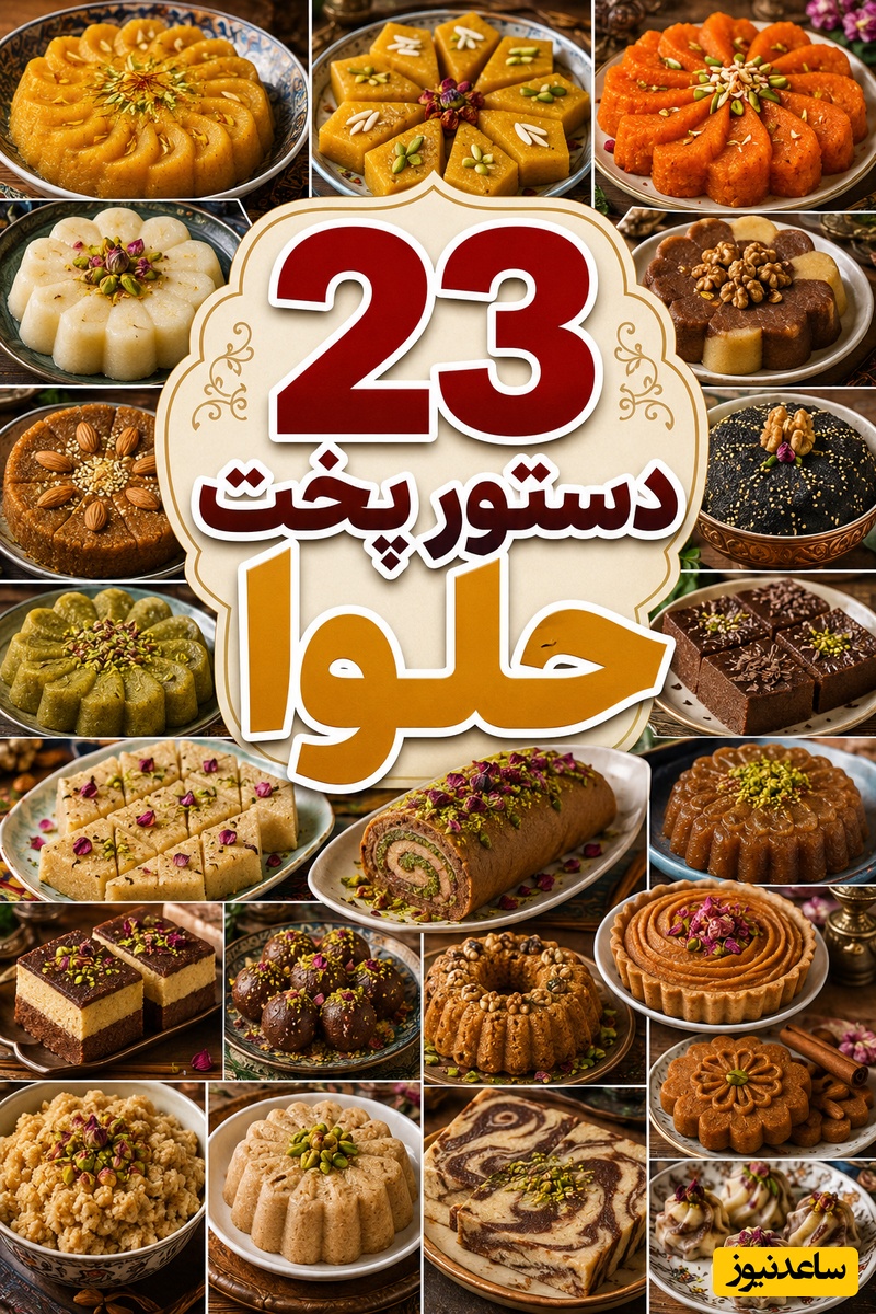 دیگر حلوای تکراری نپزید! 23 دستور پخت حلوا که هر کدبانویی باید برای نذری و مهمانی بلد باشد