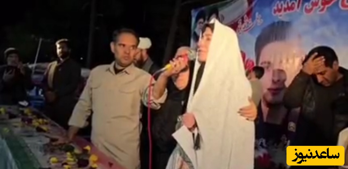 ببینید | فریادهای تازه عروسی که دامادش را در حمله دشمن از دست داد: آمریکا کمکتون کرد؟