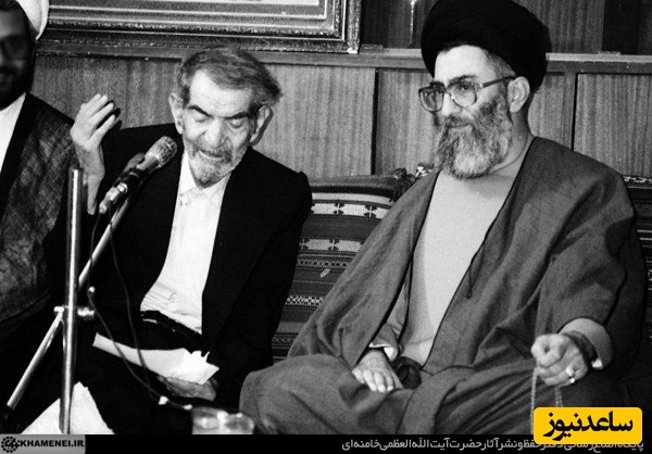 ماندگارترین شعرخوانی استاد شهریار در محضر مقام معظم رهبری/ سحرم دولت بیدار به بالین آمد+ فیلم