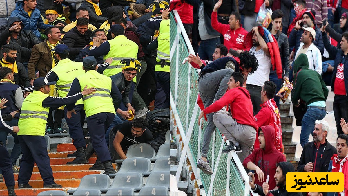 اشتباه تماشاگری که به قیمت جونش تموم شد/ یک لحظه غفلت یک عمر پشیمانی!😂